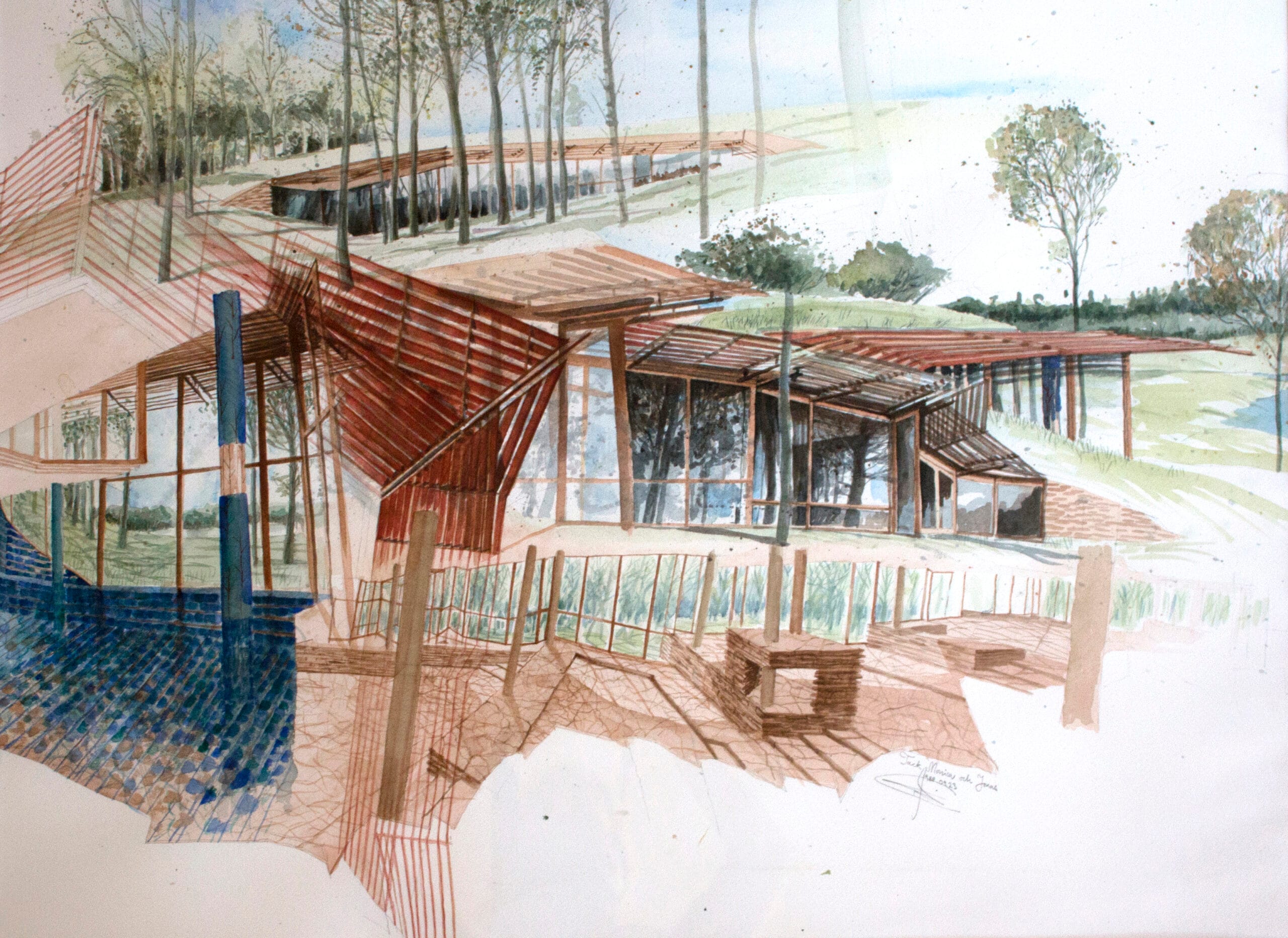 Klubbhusets unika arkitektur | Öijared Resort